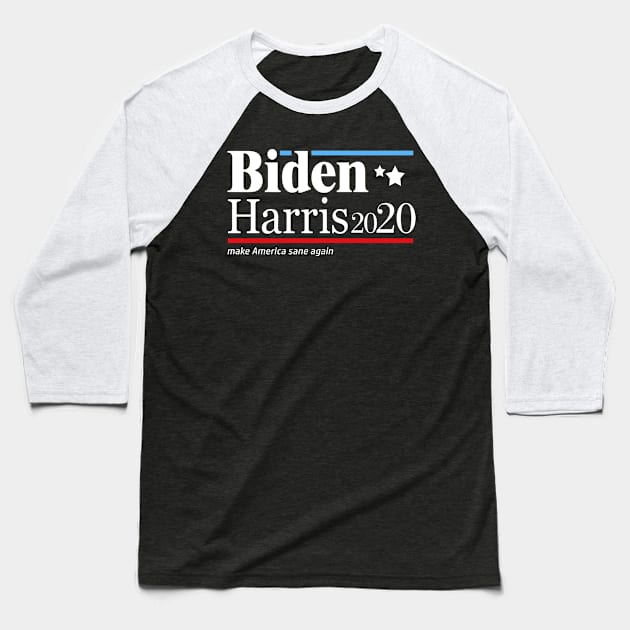 Biden Harris 2020 Baseball T-Shirt by Boots